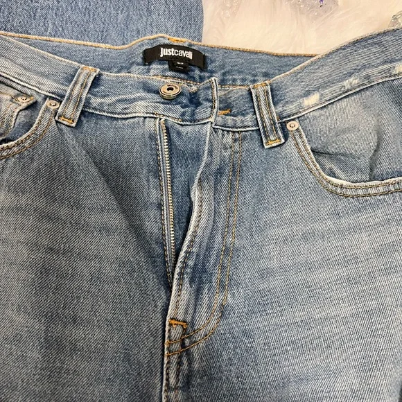 CLEARANCE ✨❤️just today 🔥Just Cavalli
mid-rise straight-leg jeans - Picture 7 of 16